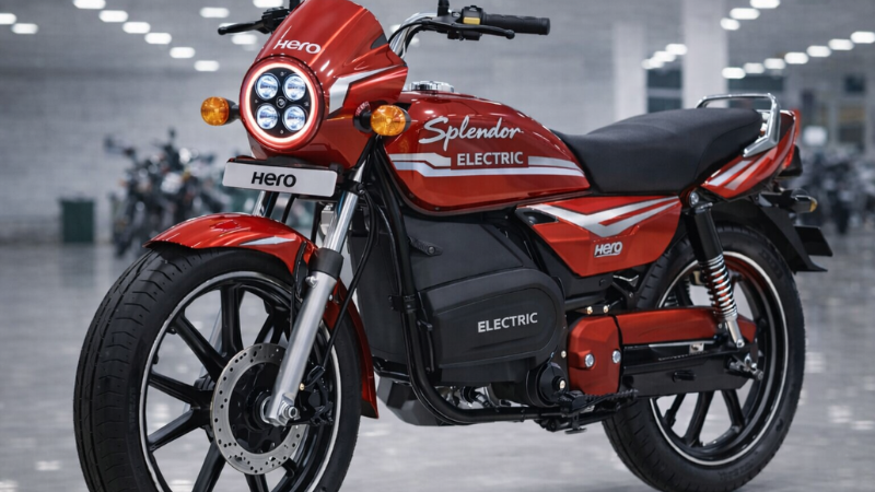 हीरो स्प्लेंडर इलेक्ट्रिक 2026: क्या यह बनेगी भारत की नई ‘आम आदमी की सवारी’?