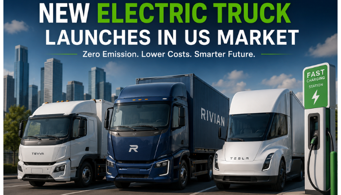 New Electric Truck Launches in US Market: Growing Demand for Zero-Emission Freight